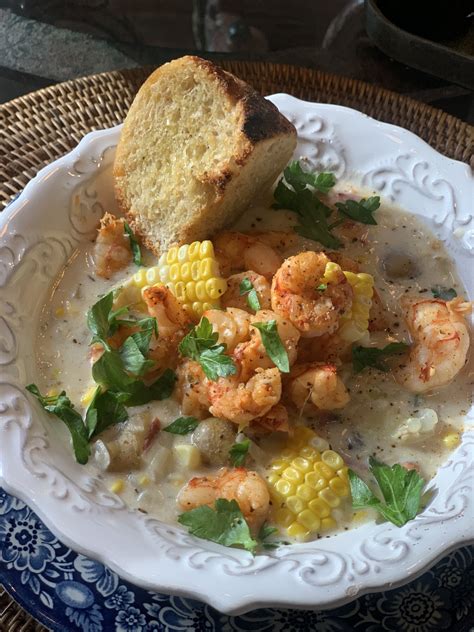 summer-shrimp-and-corn-chowder-southern-low image