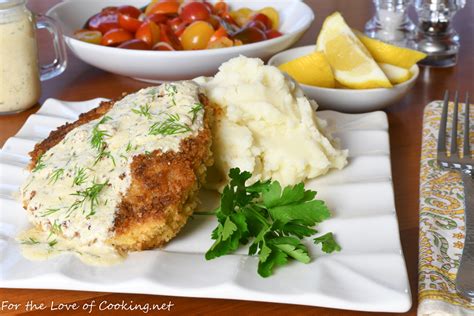 crispy-pork-cutlets-with-a-creamy-dill-sauce-for-the image