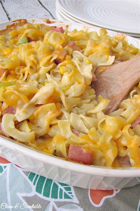 cheesy-ham-and-vegetable-casserole-clean-and image