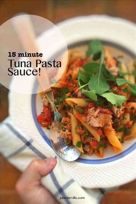 15-minute-easy-tuna-pasta-sauce-simple-tasty-good image