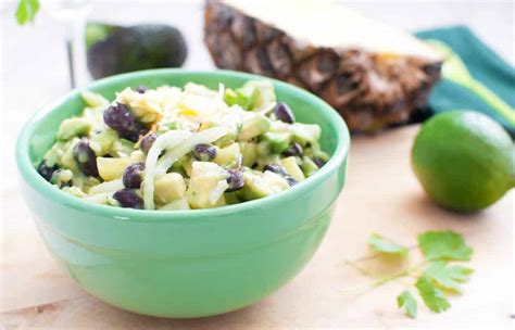spicy-pineapple-avocado-and-black-bean-salad image