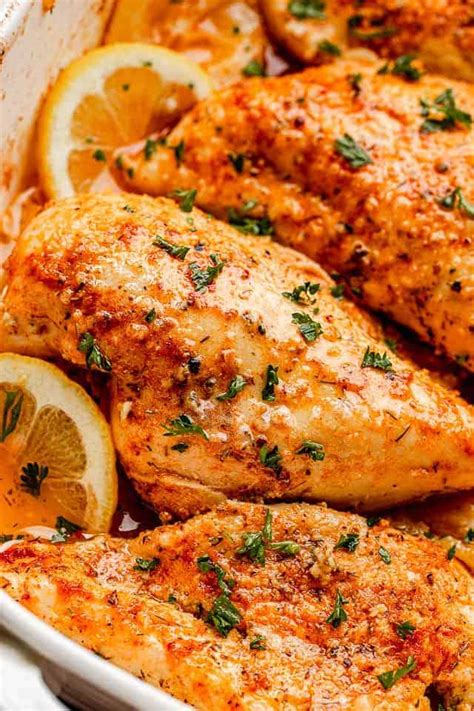 baked-lemon-chicken-easy-chicken-recipe-with image