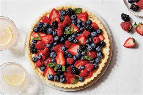 berry-cream-tart-recipe-king-arthur-baking image