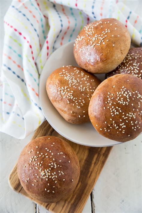 whole-wheat-hamburger-buns-bread-machine-such image