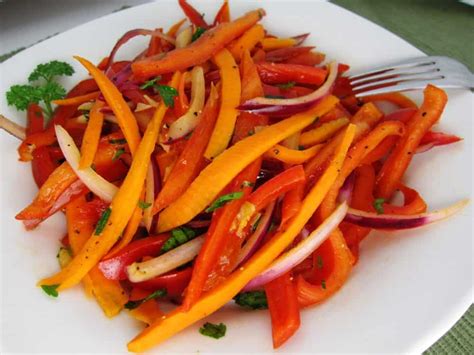 sauteed-bell-pepper-salad-babaganosh image