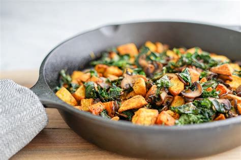 potato-mushroom-and-kale-hash-skillet-vegan image