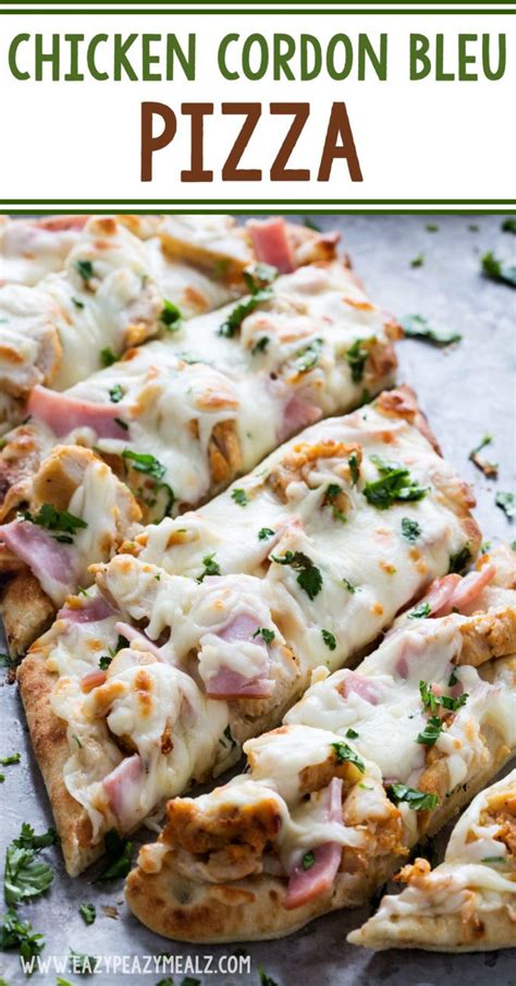 chicken-cordon-bleu-pizza-easy-peasy-meals image