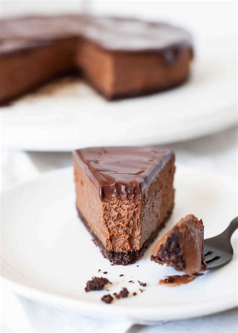 chocolate-cheesecake-recipe-simply image