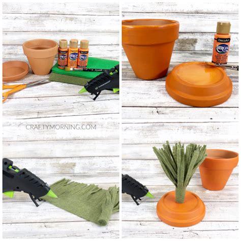 flower-pot-carrot-craft-for-easter-crafty-morning image