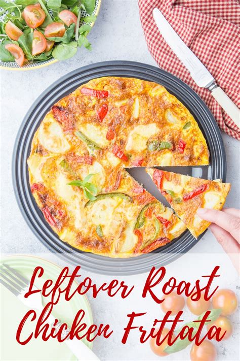 how-to-make-leftover-roast-chicken-frittata-fuss-free image