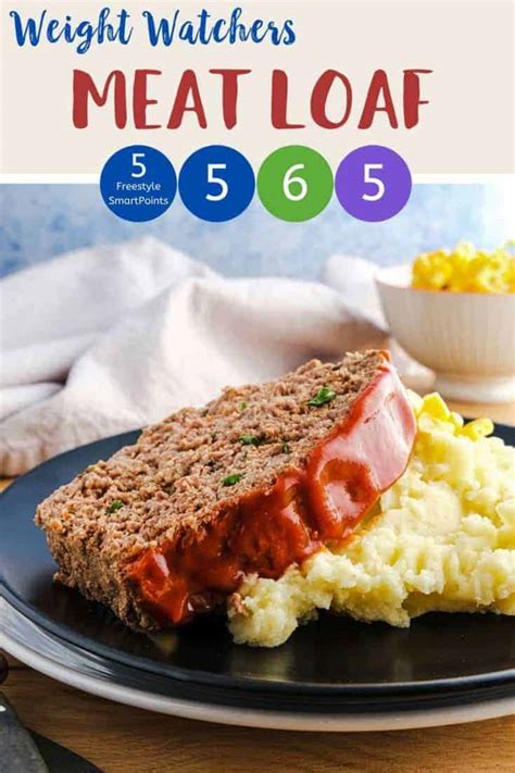 best-meatloaf-weight-watchers-pointed-kitchen image