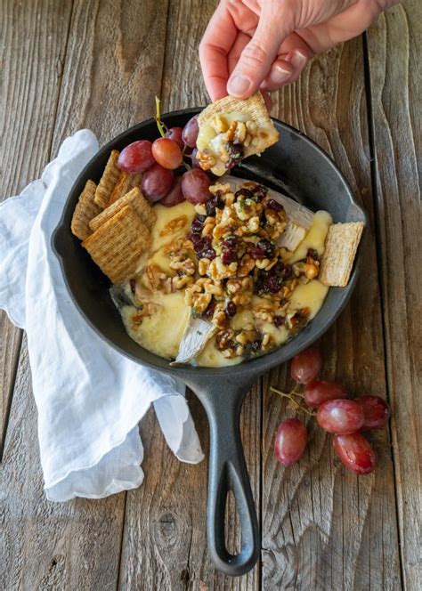 baked-brie-with-honey-and-walnuts-mountain-mama image