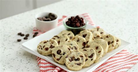 dark-chocolate-cranberry-cookies-recipe-yummly image