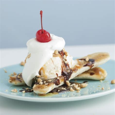 grilled-banana-splits-with-hot-fudge-and-rum-caramel image