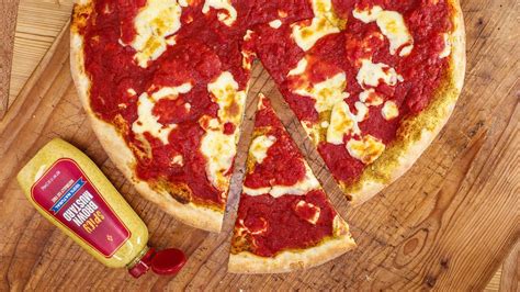 trenton-style-mustard-pizza-recipe-rachael-ray-show image