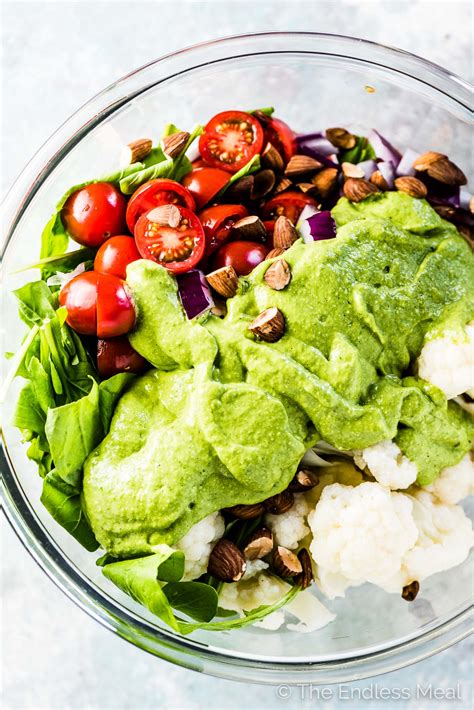 cauliflower-salad-with-avocado-pesto-dressing-the image
