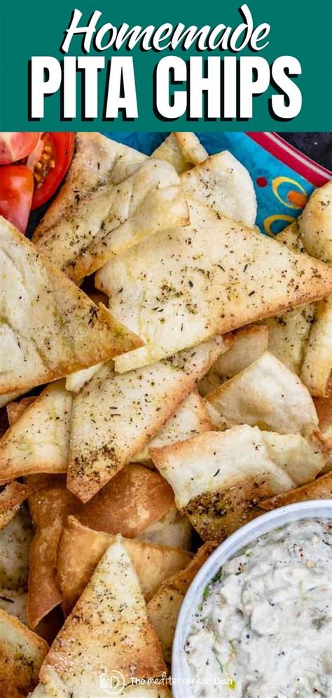 easy-homemade-pita-chips-recipe-the-mediterranean image
