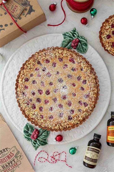 cranberry-frangipane-tart-recipe-olivias-cuisine image