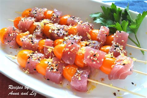 grilled-sesame-ginger-tuna-kabobs-2-sisters-recipes-by image