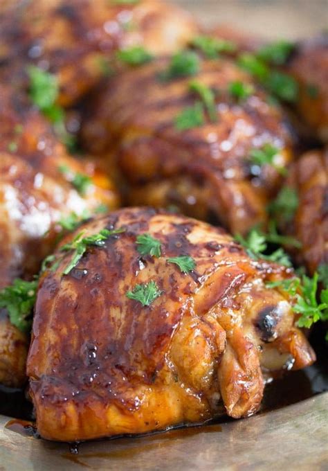 sticky-honey-lime-chicken-thighs-with-soy-sauce image