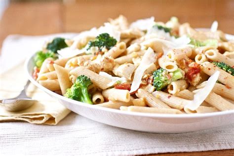 penne-with-chicken-broccoli-and-sundried-tomatoes image