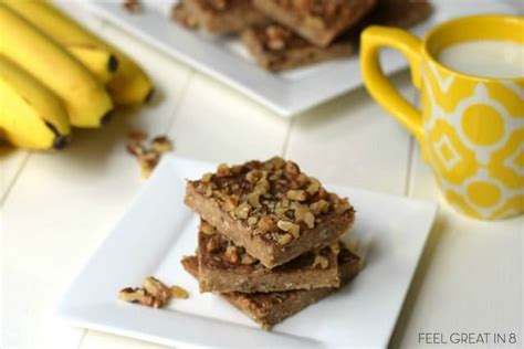3-ingredient-peanut-butter-banana-bars-super-healthy image
