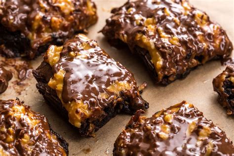 best-samoa-brownies-recipe-delish image