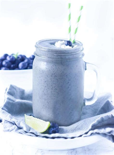 blueberry-banana-smoothie-healthier-steps image