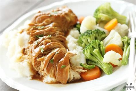 slow-cooker-chicken-and-gravy-southern-bite image