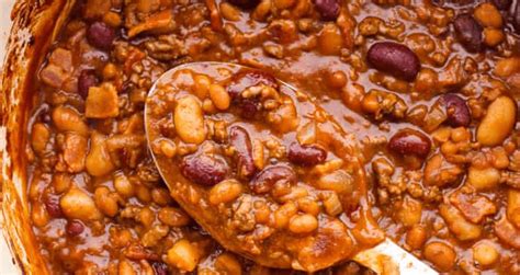 cowboy-beans-with-bacon-and-ground-beef-the image