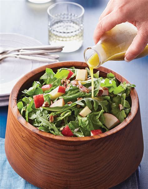 spinach-arugula-apple-salad-with-cider-vinaigrette image