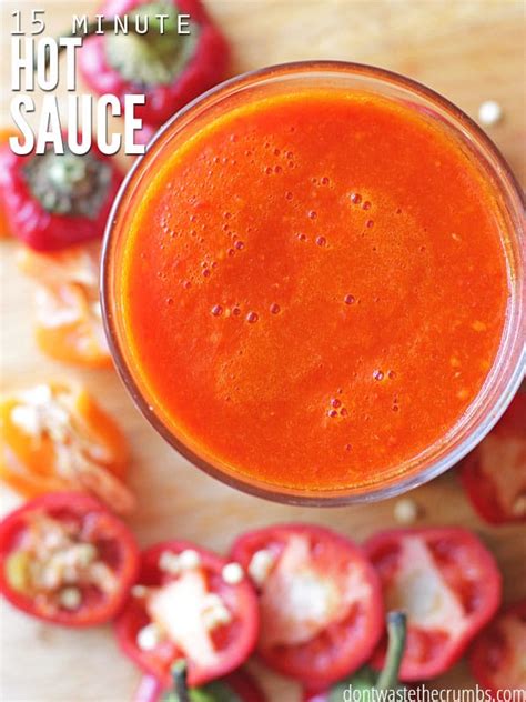 15-minute-homemade-hot-sauce-dont-waste-the image