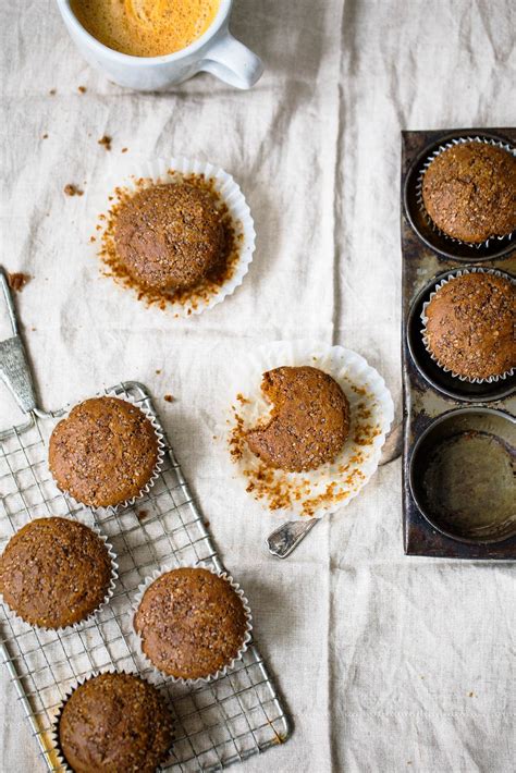 the-best-healthy-gingerbread-muffins image