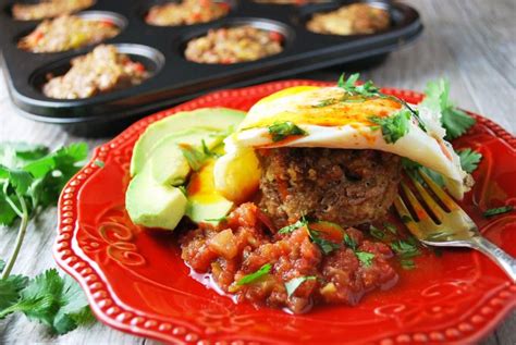 southwest-beef-breakfast-muffins-amees-savory-dish image