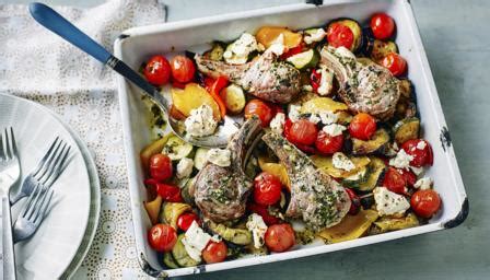 lamb-chop-traybake-recipe-bbc-food image
