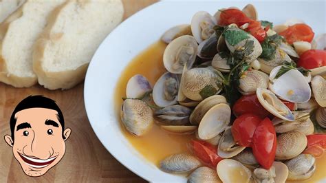 steamed-clams-recipe-vongole-recipe-italian image