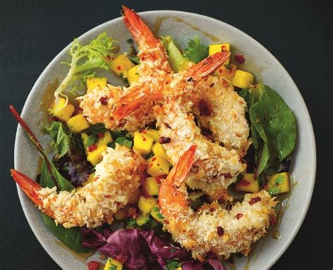 coconut-shrimp-salad-with-spicy-mango-cilantro image