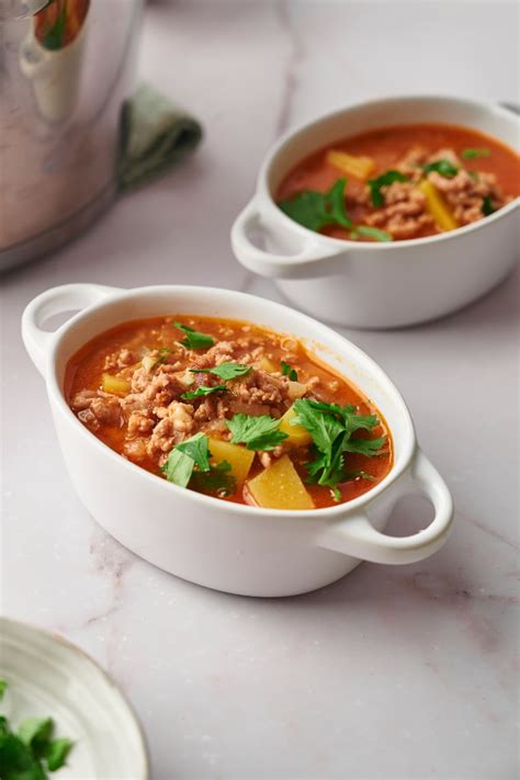 the-best-ground-beef-vegetable-soup-made-in-30 image