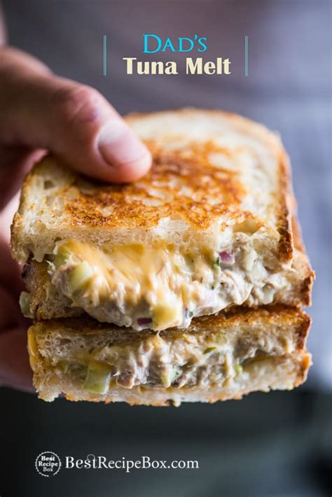 tuna-melt-sandwiches-recipe-tuna-grilled-cheese image