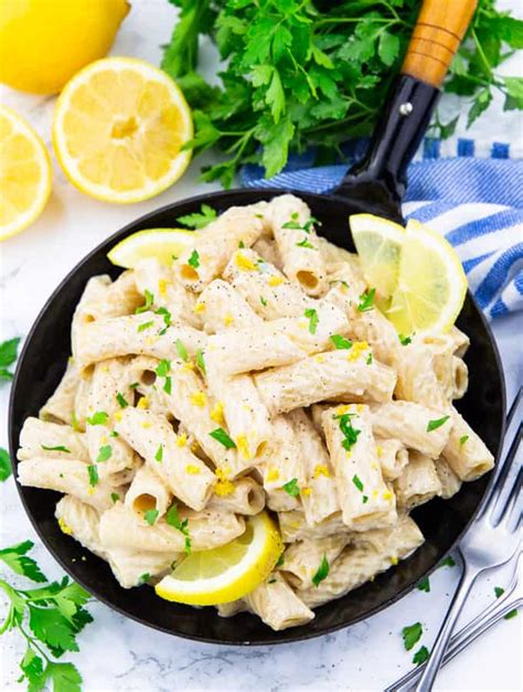 lemon-pasta-vegan-heaven image