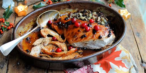 roast-turkey-breast-recipe-with-cranberry-glaze image