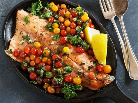 15-minute-rainbow-trout-with-mini-cherry-tomatoes image