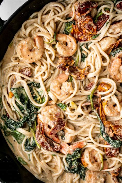 creamy-shrimp-pasta-with-sun-dried-tomatoes image