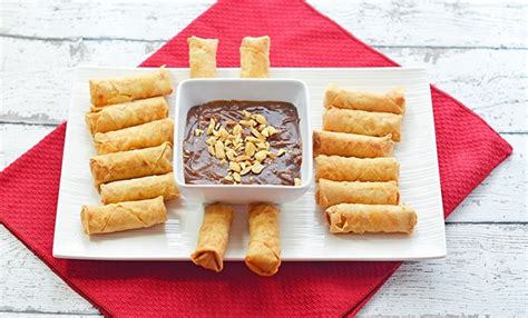 shrimp-spring-rolls-with-spicy-hoisin-peanut-dipping image