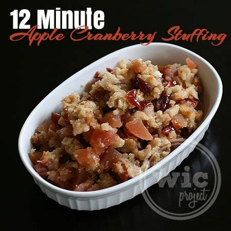 12-minute-apple-cranberry-stuffing-the-wic-project image