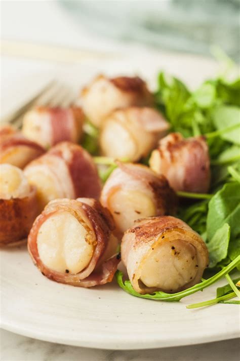 easy-bacon-wrapped-scallops-recipe-the-spruce-eats image