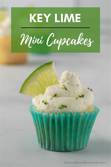 key-lime-cupcakes-small-batch-mini-size-biscuits image
