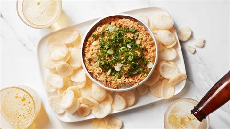 make-spicy-crab-dip-with-shrimp-chips-your-holiday image