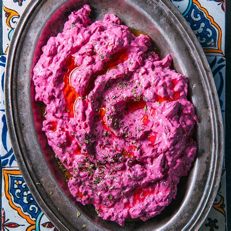 yogurt-with-beets-borani-chogondar-recipe-eatingwell image