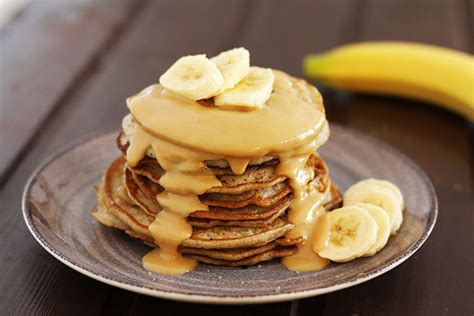 peanut-butter-pancakes-homemade-peanut-butter image
